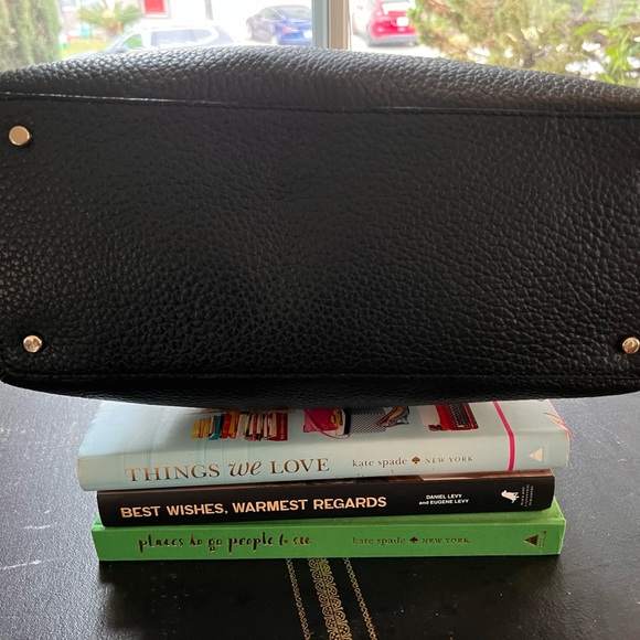 Kate spade pebbles leather handbag with handles & removable cross body strap - Picture 5 of 8